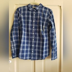 Women's J. Crew button-front shirt, Size small